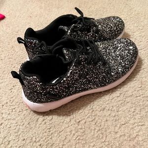 Sparkly tennis shoes